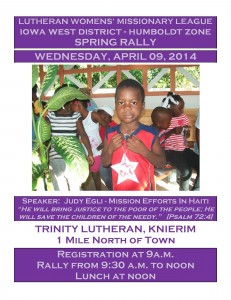 2014 lwml spring rally